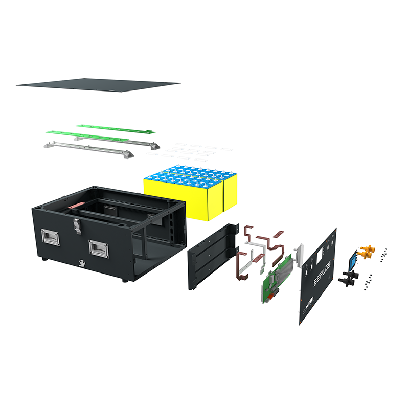 EU stock 48V 280ah/304ah Mason DIY battery kits Vision 2.0 exlcuded battery cells for 15KWH30KWH kits