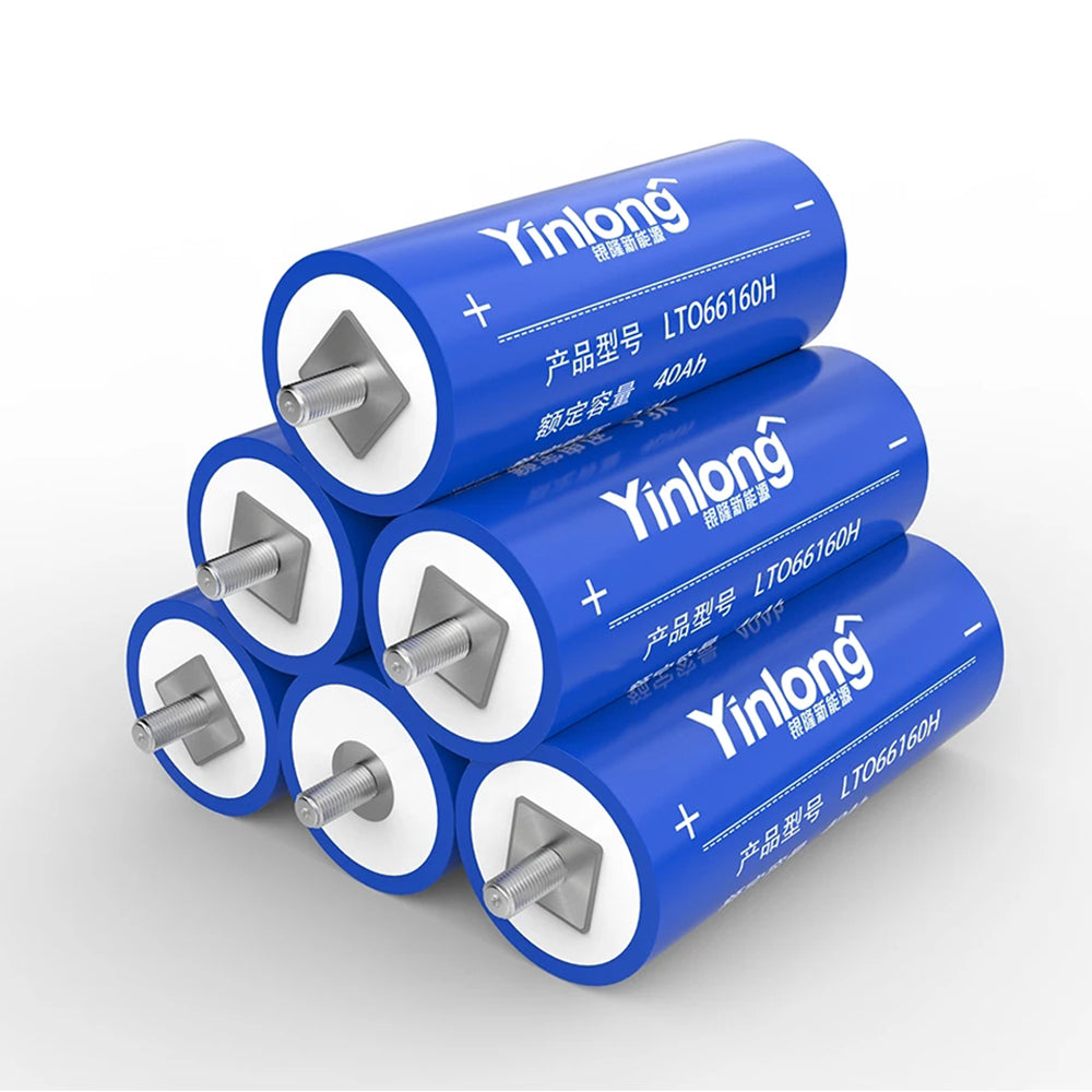 Hot sale 2.3V LTO Yinlong 66160 battery cells 40ah original grade A for PV project
