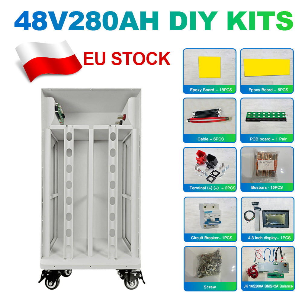 EU Free Shipping JK V19 BMS Kits + 16pcs EVE 314ah cells Bundle (Customer assemble )