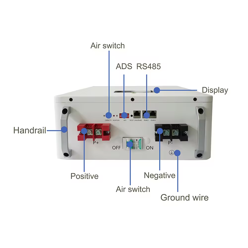 Wholesale lifepo4 5KWH 51.2V 100ah wall mounted battery pack