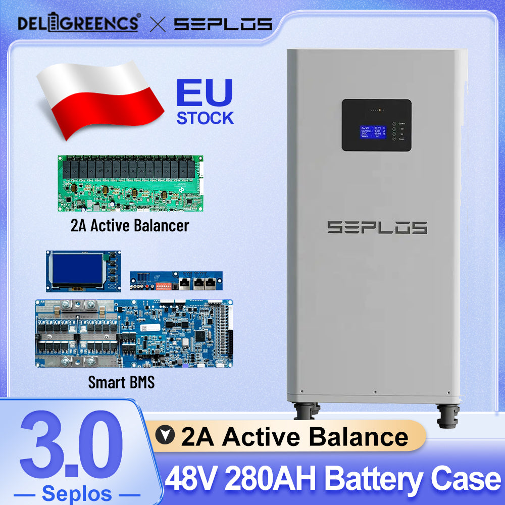 EU SEPLOS V3 48V DIY Kits + 16pcs EVE 314ah cells DDP (customer assemble)