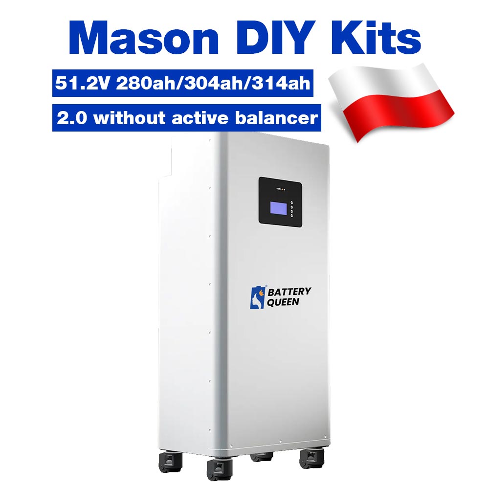 EU stock 51.2V 48V 280ah/304ah/306ah/314ah DIY battery kits 3.0 without active balancer 