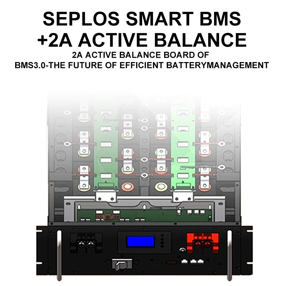 Poland stock MASON Seplos 48V DIY battery Kits with 2A active balancer free shipping to EU