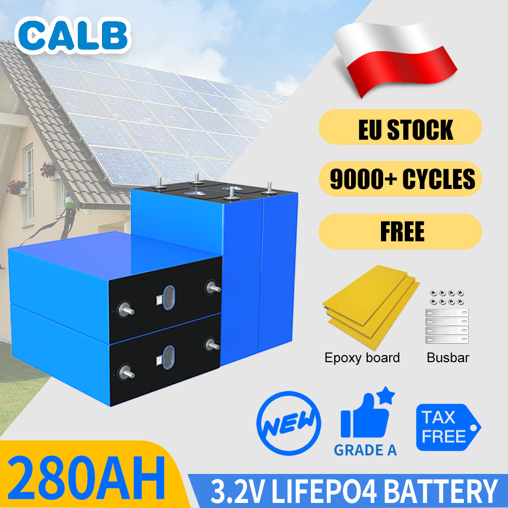 EU stock Grade A 3.2V lifepo4 CALB 280AH L173F280A 9000 times