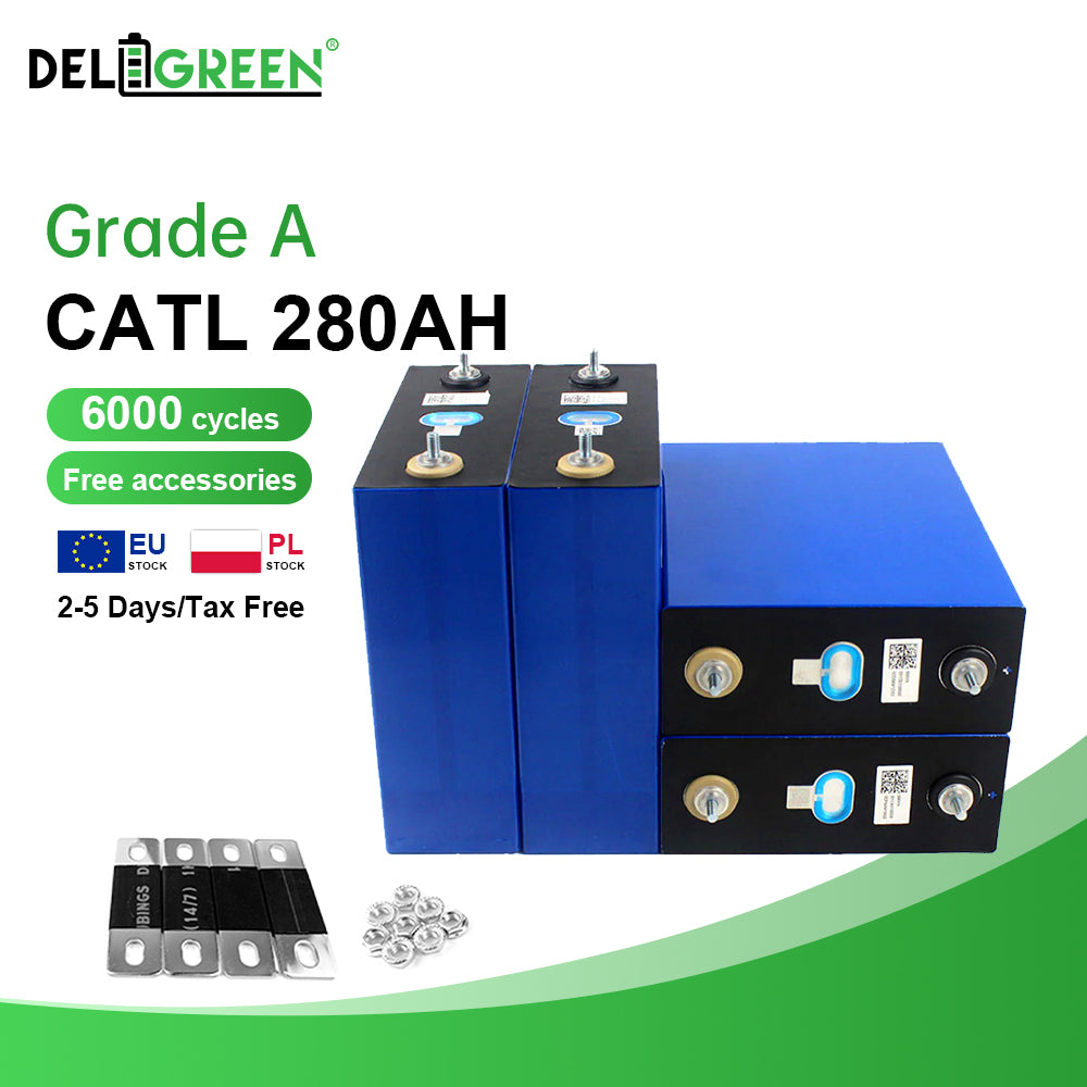 EU Free Shipping Lifepo4 12.8V 280ah/304ah/320ah DIY Kits+ 4PCS Cells(Customer assemble))