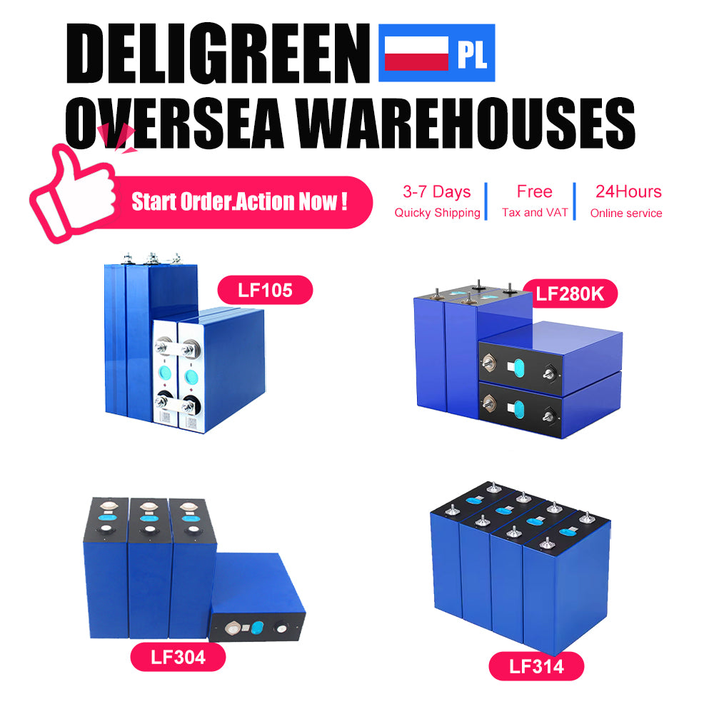 EVE 3.2V 314ah lifepo4 grade A+ DDP from CN to USA free shipping