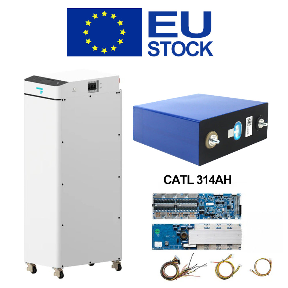 SEPLOS V4 Kit and x16 EVE 314ah Grade A+ Bundle--EU STOCK