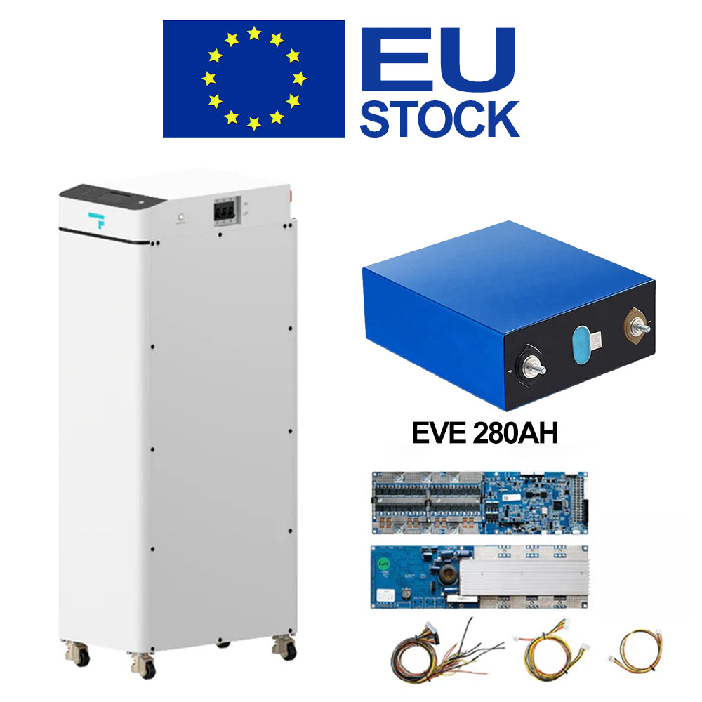 SEPLOS V4 Kit and x16 EVE 280AH LF280K Grade A+ Bundle--EU STOCK