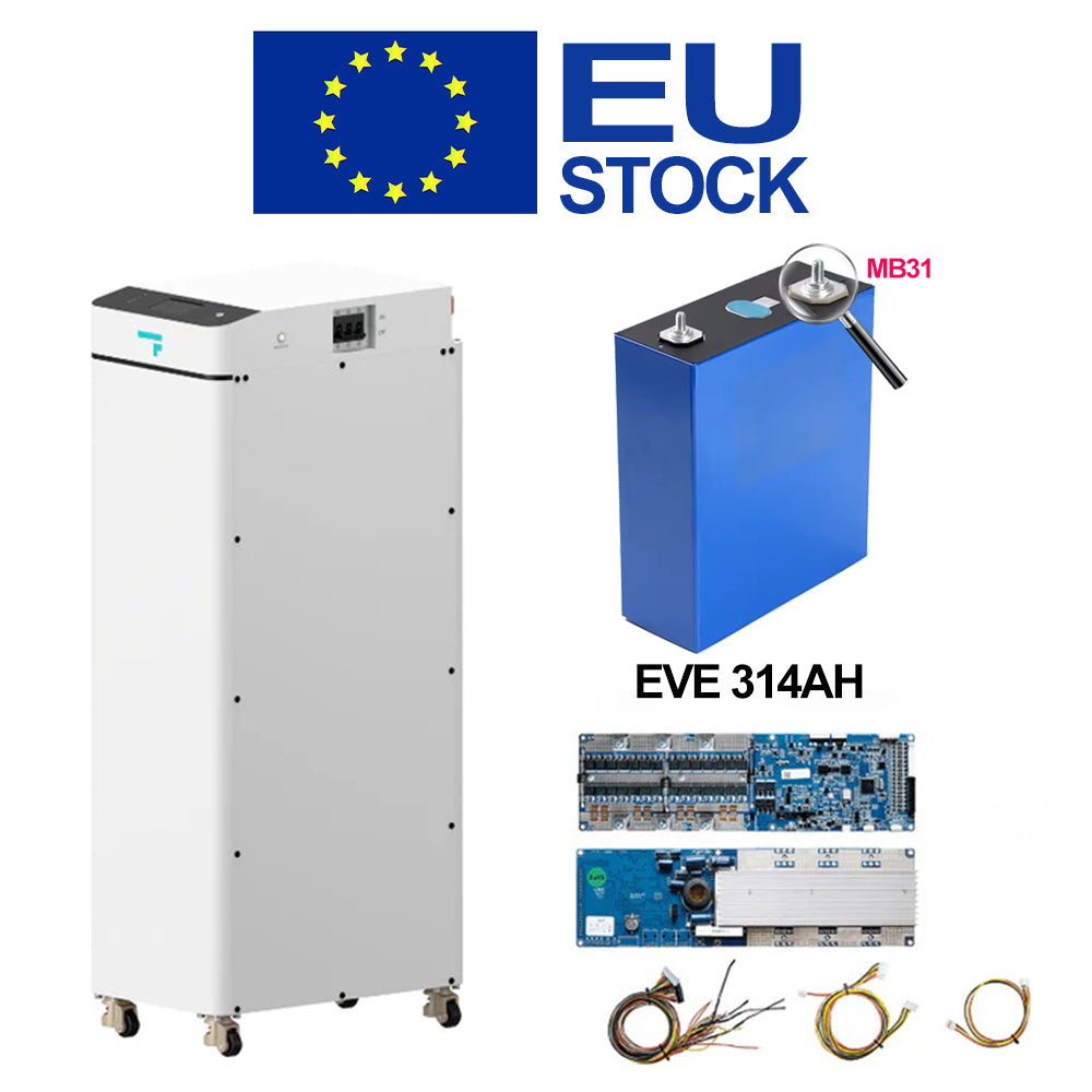 SEPLOS V4 Kit and x16 EVE 314ah MB31 Grade A+ Bundle--EU STOCK