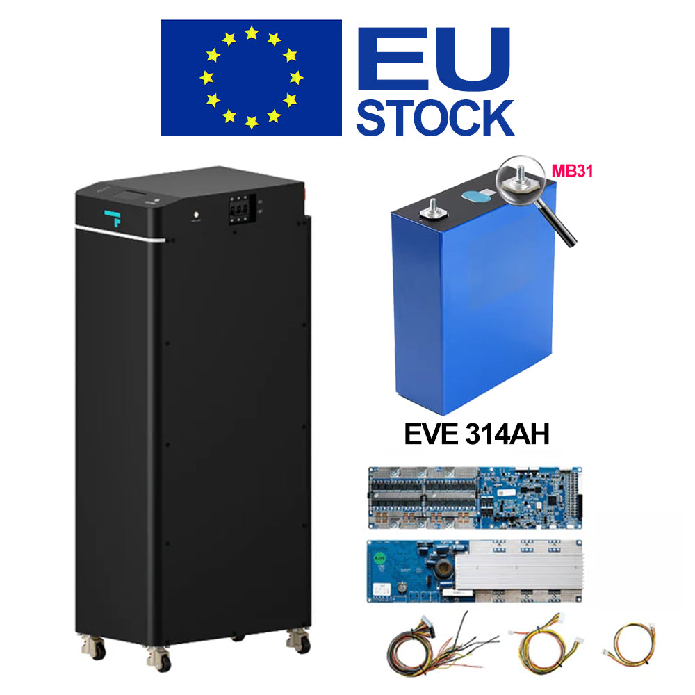 SEPLOS V4 Kit and x16 EVE 314ah MB31 Grade A+ Bundle--EU STOCK