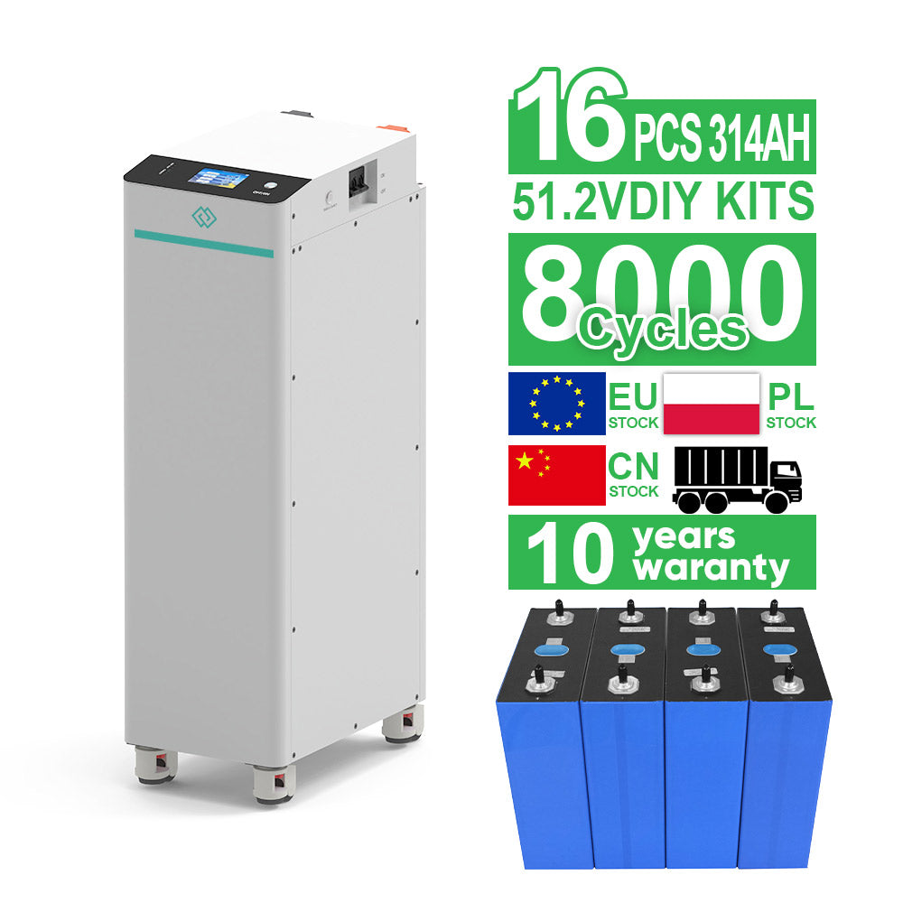 SEPLOS V4 Kit and x16 EVE 314ah Grade A+ Bundle--EU STOCK