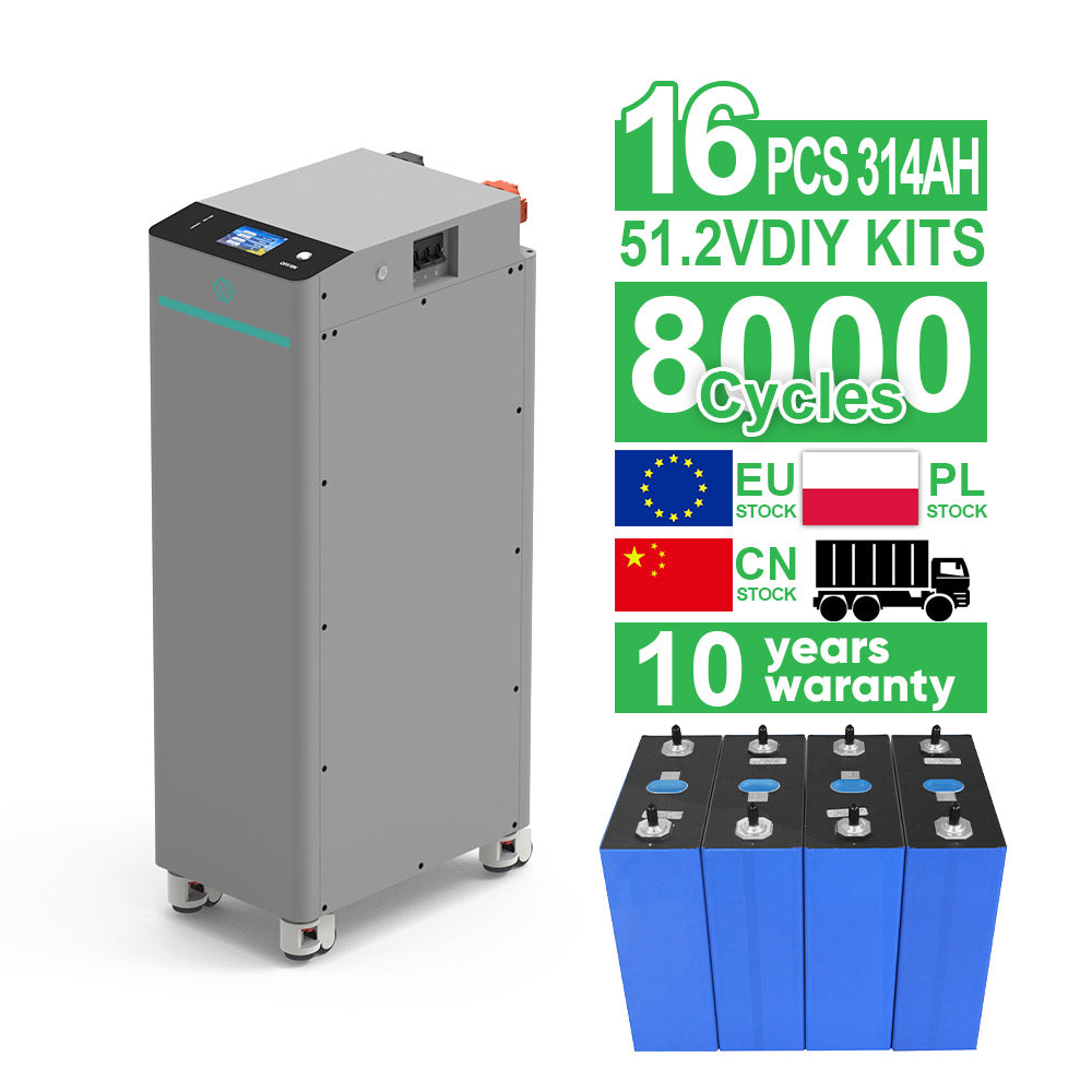 SEPLOS V4 Kit and x16 EVE 314ah Grade A+ Bundle--EU STOCK