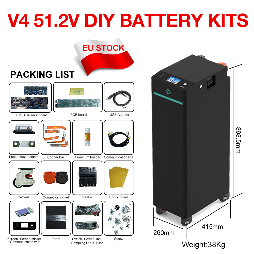 SEPLOS V4 Kit and x16 EVE 314ah MB31 Grade A+ Bundle--EU STOCK