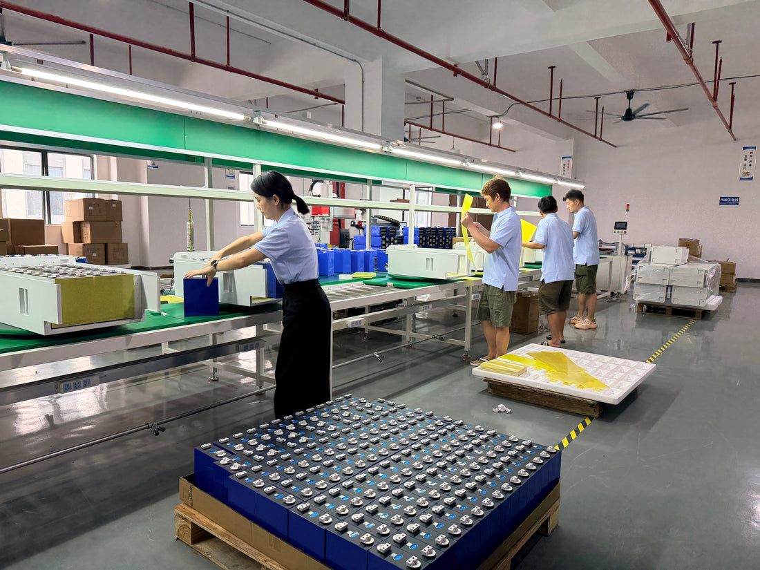 Deligreen Factory Completes 50 Sets of Custom 48V 314Ah Home Energy Storage Battery Packs Bound for Poland OEM Client