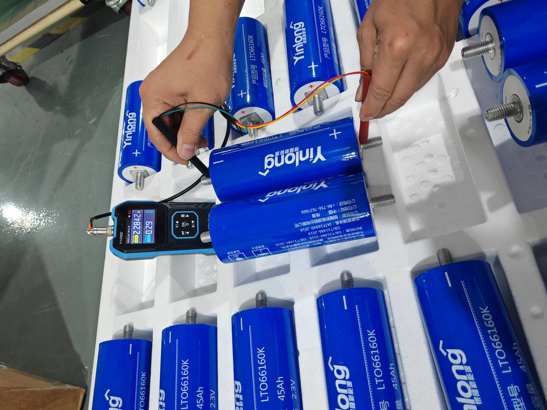 Reliable Power, Delivered: Yinlong 2.3V LTO 66160 45Ah Batteries Successfully Shipped to the USA