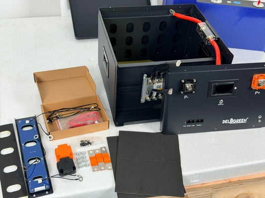 DIY Assembly Guide: DELGREEN 12V 628Ah LiFePO4 Battery Kit
