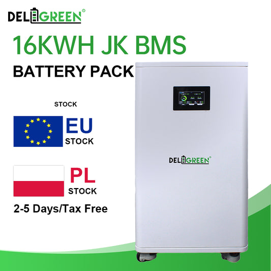 EU 51.2V 314ah-16.1KWH Lifepo4 battery pack  JK-PB2A16S20P with active balancer， EVE 314AH