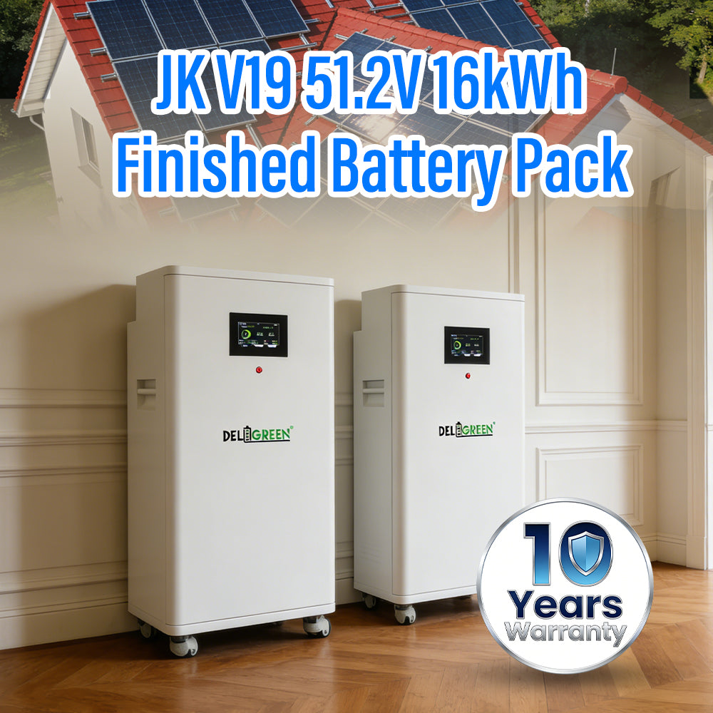 EU 51.2V 314ah-16.1KWH Lifepo4 battery pack  JK-PB2A16S20P with active balancer， EVE 314AH