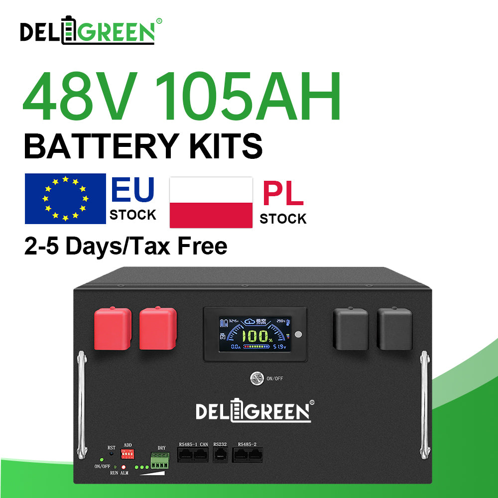 EU STOCK Lifepo4 48V 105AH DIY BOX + Cells Bundle