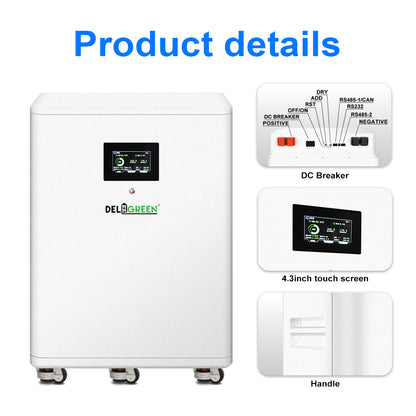 EU STCOK Free shipping 51.2V 628ah  EVE MB56 DIY BOX