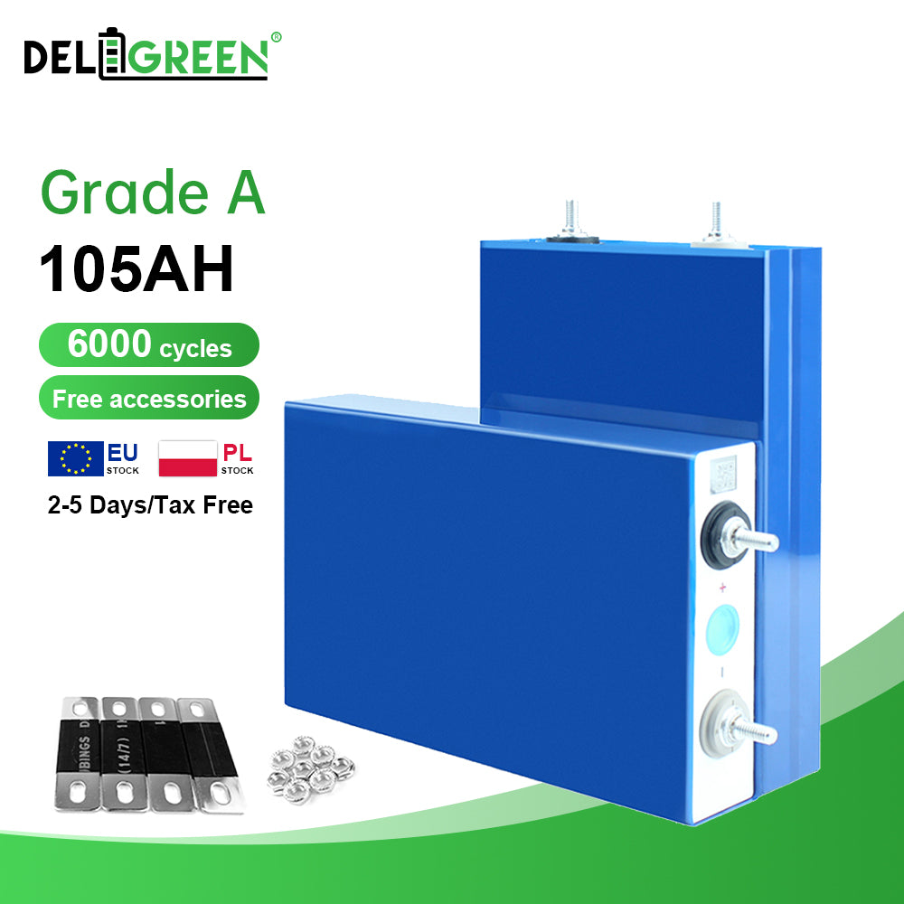 Free Shipping EVE EU 3.2V Lifepo4 105ah M4
