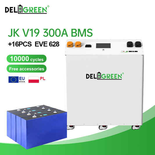EU STCOK Free shipping 51.2V 628ah  EVE MB56 DIY BOX