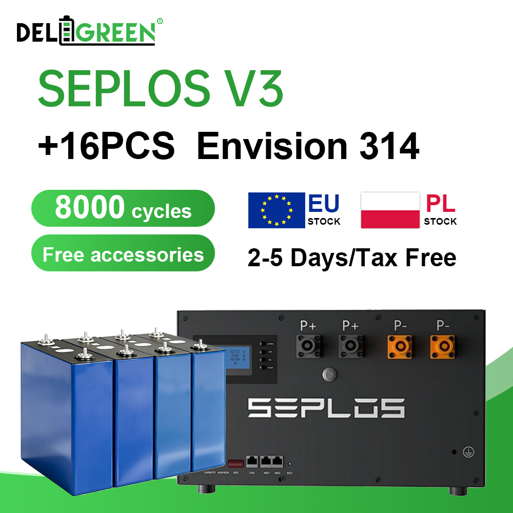 EU Free Shipping seplos V3+ 16pcs EVE 334ah Bundle (Client assemble )