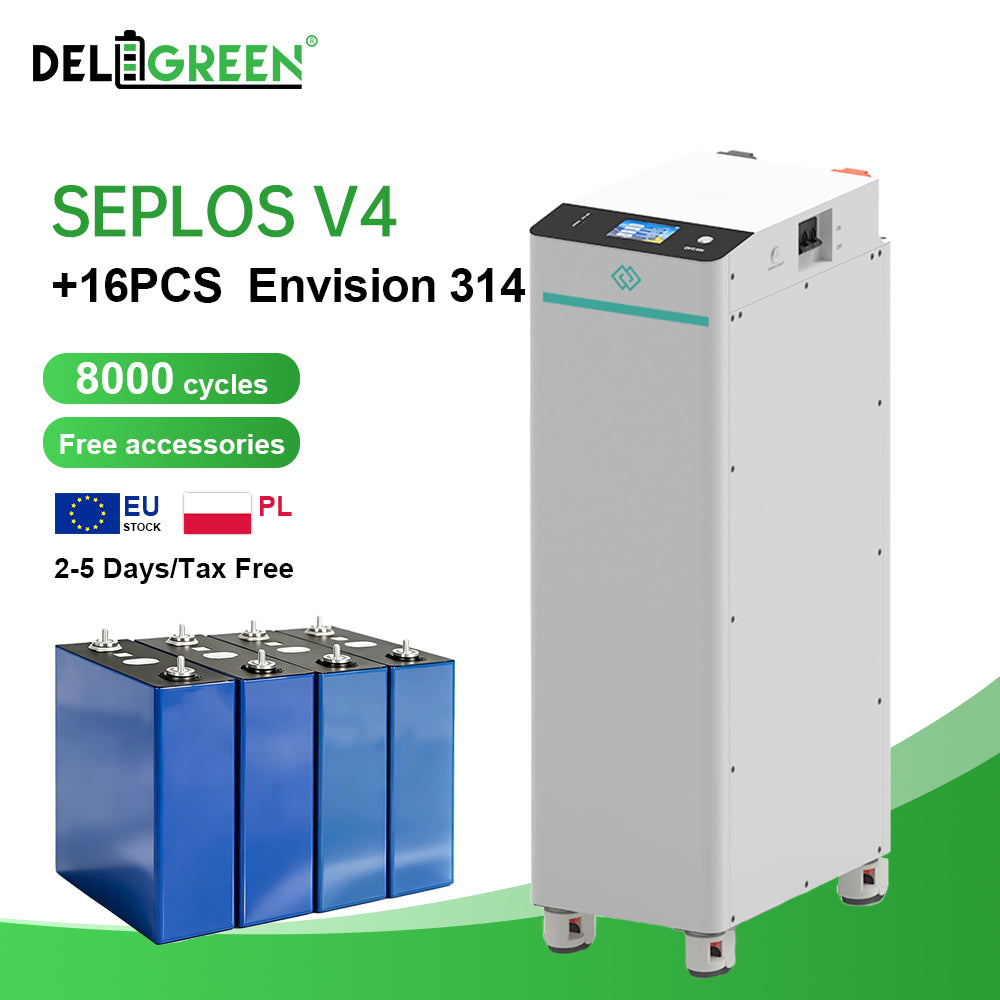 SEPLOS V4 Kit and x16 EVE/CATL 314ah Grade A+ Bundle--EU STOCK