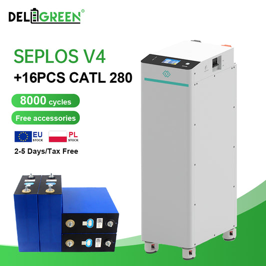 SEPLOS V4 Kit and x16 CATL 280AH Grade A+ Bundle--EU STOCK