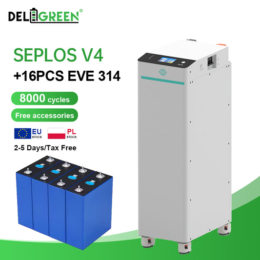SEPLOS V4 Kit and x16 EVE/CATL 314ah Grade A+ Bundle--EU STOCK