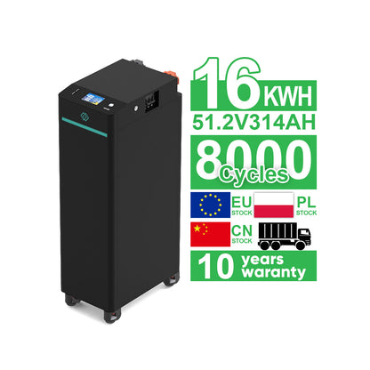 EU Free shipping Seplos V4 16KWH battery pack 51.2V 314ah