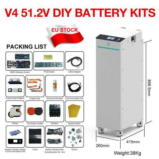 SEPLOS V4 Kit and x16 EVE 314ah MB31 Grade A+ Bundle--EU STOCK