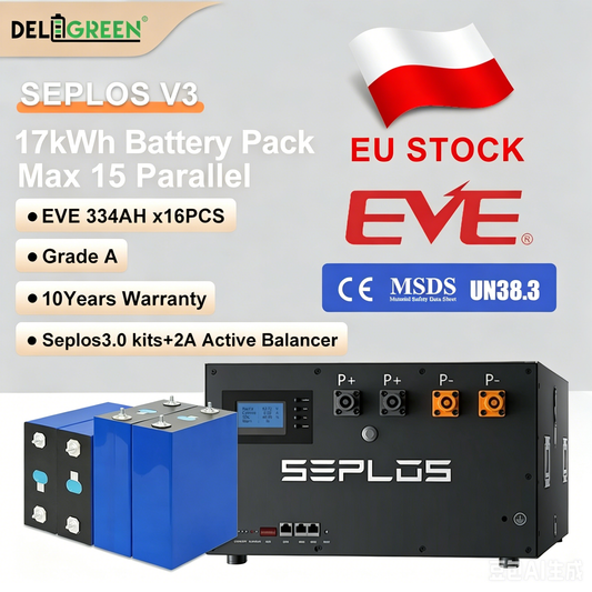 EU Free Shipping seplos V3+ 16pcs EVE 334ah Bundle (Client assemble )