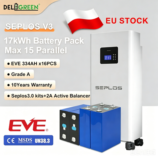 EU SEPLOS V3 48V DIY Kits  + 16pcs EVE 314ah 334ah cells DDP (customer assemble)